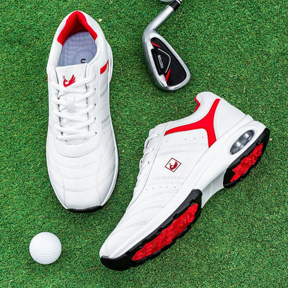 Men Golf Shoes Casual Breathable Waterproof Non-slip Golf Outdoor Training Shoes