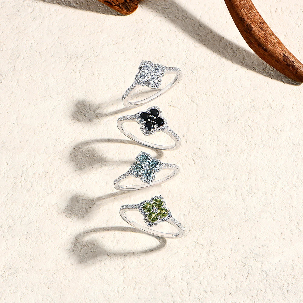 Classic Moissanite Rings for Women D Color VVS1 Real 925 Sterling Silver Engagement Wedding Party Exquisite FineJewelry
