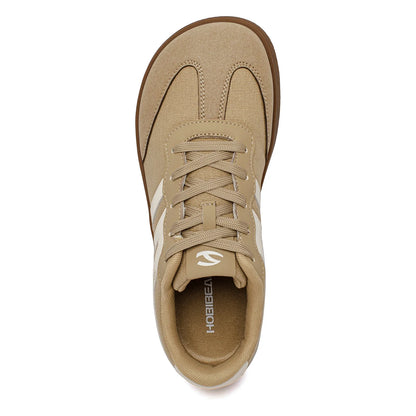 Wide Toe Shoes Mens Womens Minimalist Fabric Sneaker Lace Up Casual Walking Shoes