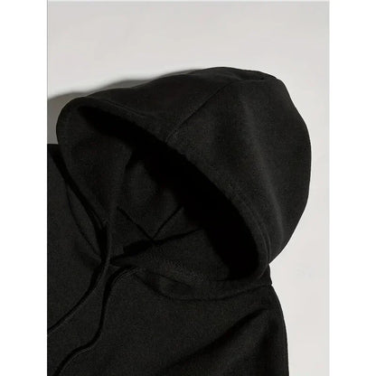 Autumn and Winter New Men's Fashionable and Trendy Casual Hoodie Zipper Jacket Y2K Printed Pattern Casual Retro Street Style Top
