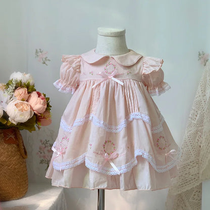 Children's Clothing, Children's Dresses, Summer Clothes, New Girls' Stylish Mesh Dresses, Baby Girls' Princesses
