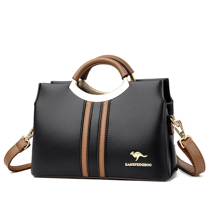 Luxury Designer Crossbody Bag for Women 2024 Brand 3 Layers Handbag Purse Female Genuine High Quality Leather Shoulder Totes Sac