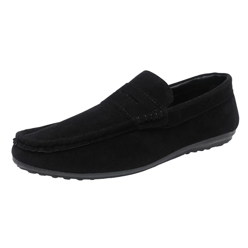 Men Loafers Soft High Quality Spring Autumn Shoes Men Casual Shoes Warm Slip on Flats Driving Shoes