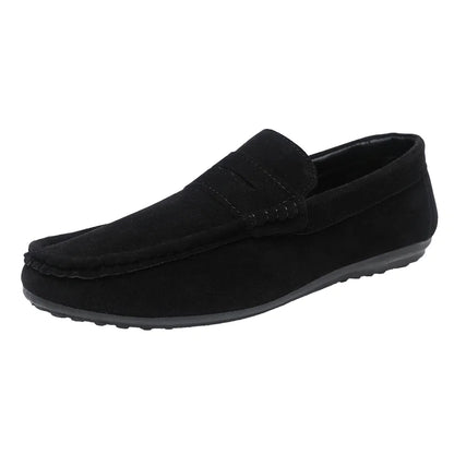 Men Loafers Soft High Quality Spring Autumn Shoes Men Casual Shoes Warm Slip on Flats Driving Shoes