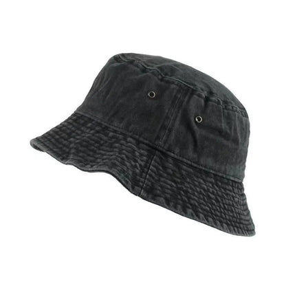Fashion Washed Denim Hats Unisex Solid Vintag Summer Y2k Fisherman Cap Hat for Women Men Bucket Panama Hat Sun Protection