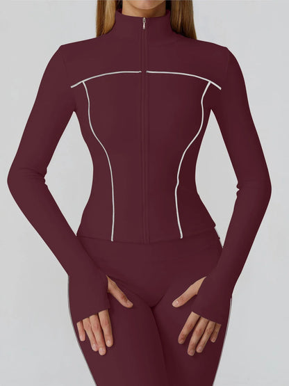 Yoga Set 2PCS Sports Outfits Women Clothes Fitness Tracksuit Gym Legging Workout Long Sleeved Female Bra Yoga Suit Sportswear