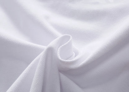 New Swiss polo shirts men short sleeved polo collars fashionable casual sporty high-end pure cotton micro elastic embroidery