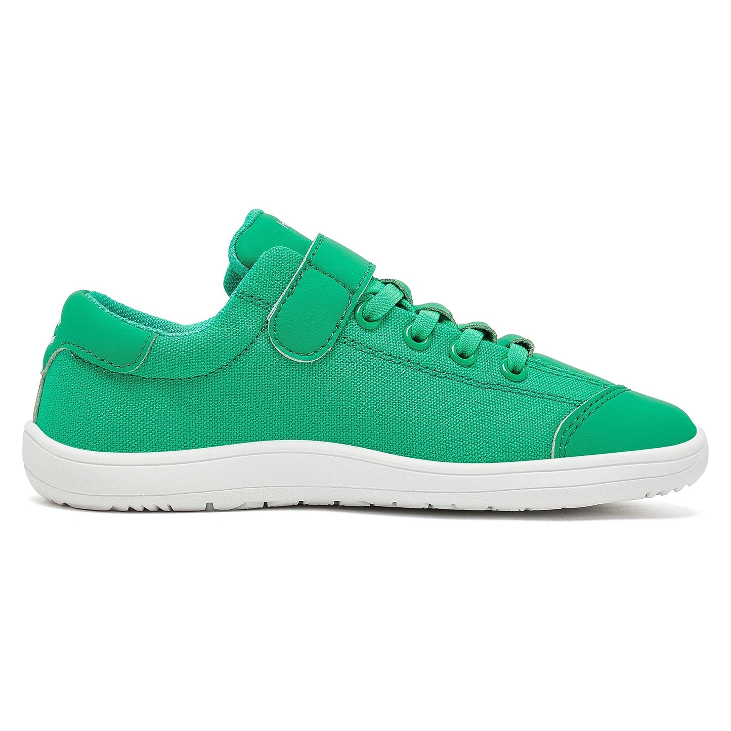 Boys Girls Barefoot Shoes Kids Wide Toe Minimalist Sneakers Lightweight Hook Loop Artificial Leather Fabric Shoes