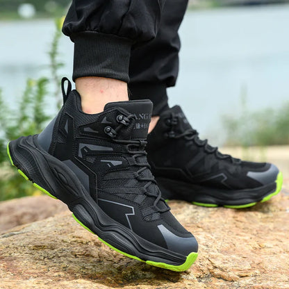 Steel Toe Kevlar-Midsole Safety Shoes Men Anti-Puncture Anti-Smash Non Slip Industrial Work Boots Protection Tactical Boots