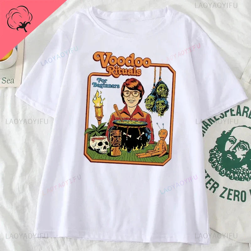 Classic Vintage 90s Tshirt Women Men Grim Evil Series Tops Nostalgia Scary Alien Supernatural Graphic Tee Popular Halloween Tees