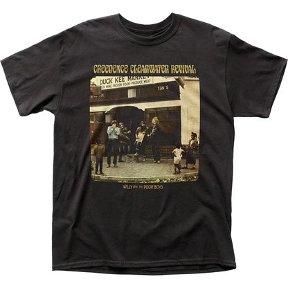Short Sleeve Creedence Clearwater Revival Bikers Oversize T Shirt Funny Men Women T-shirt Cotton Streetwear Tops Tee Clothing