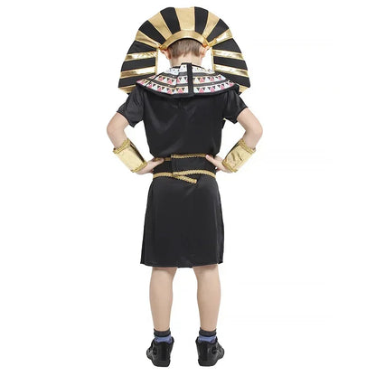 Children  Ancient Egypt Egyptian Pharaoh Cleopatra Prince Princess Costume for Kids Cosplay Anime Cosplay