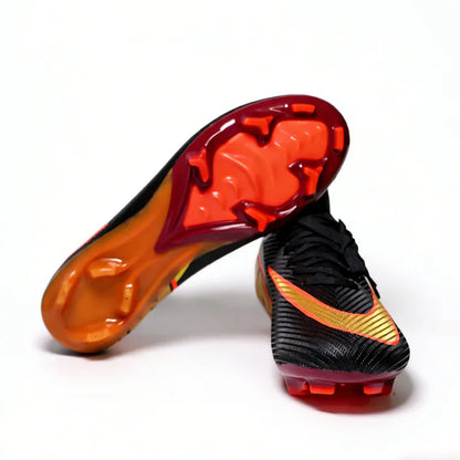 Professional Mens Soccer Shoes Flexible Turf Soccer Cleats for Boys Sneakers TF/FG Training Football Boots Chuteira Campo 35-45