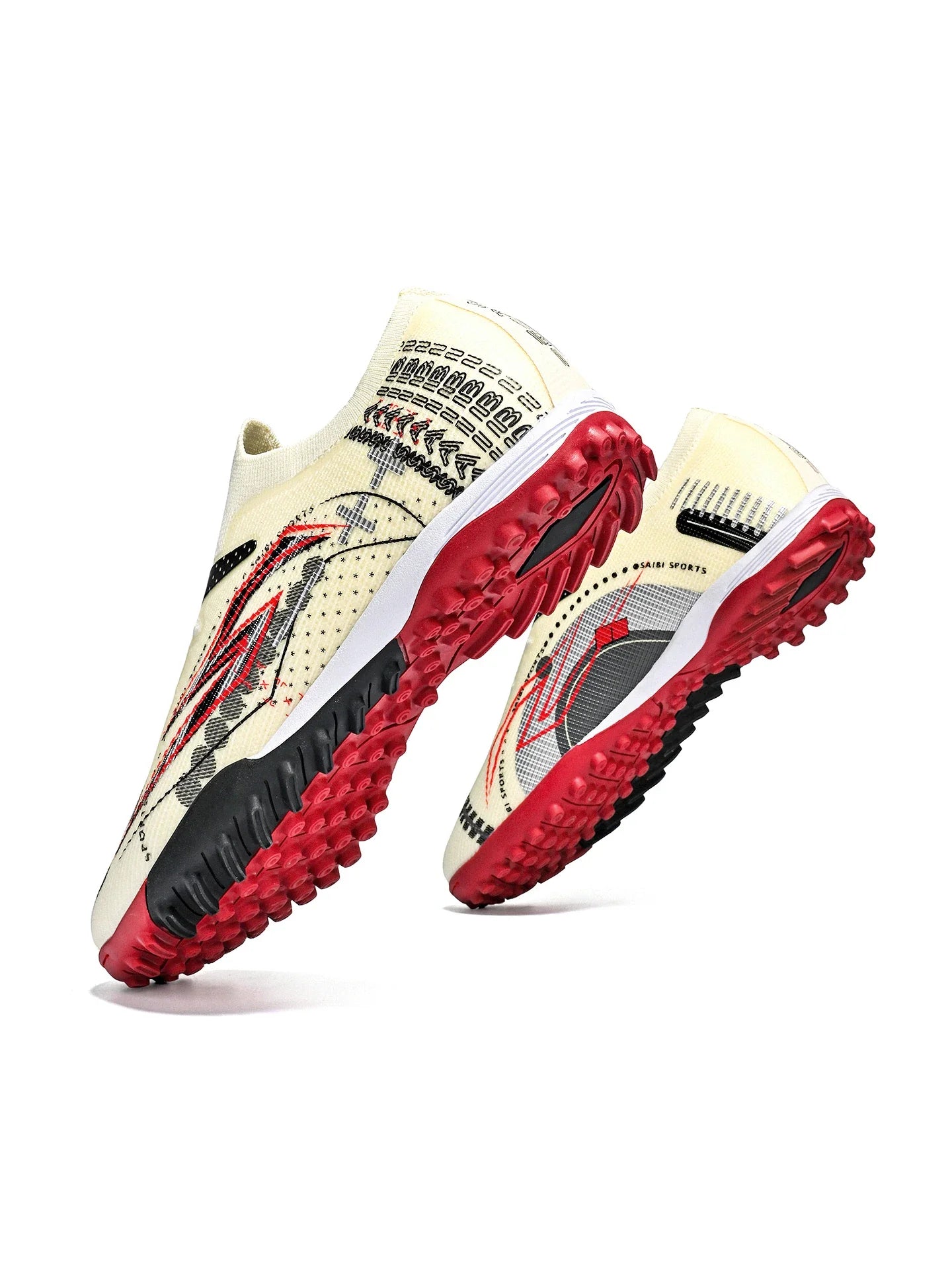 Athletic TF Turf Soccer cleats PU Fabric Skin-friendly Upper Rubber Non-slip Sole Reliable Quality Training Footwear