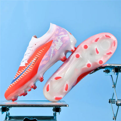 FG Mens Soccer Shoes High Quality Turf Soccer Cleats for Sneakers Training Football Boots Chuteira Campo 35-45