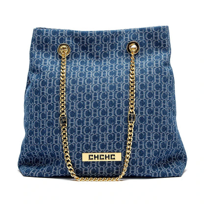 Women's Tote Bag 2025 New High Quality Chain Bag Women's Shoulder Bag Business Commuter