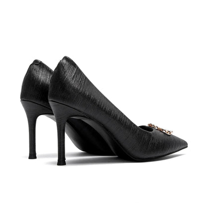 Heels Women's New High Quality Glitter Evening Shoes Women's Party Wedding Shoes 9cm