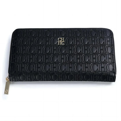 Fashion Classic Women's Portable Wallet Solid Color Design Multi-Letter Embossed Women's Coin Purse Minimalist