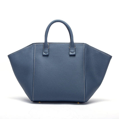 Tote Bag 2024 New Simple Hourglass Bag with Removable Shoulder Strap Business Wallet