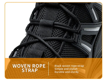 Men Work Safety Shoes Anti-smashing Steel Toe Cap Working Boots Construction Indestructible Work Soft-Soled Sneakers Men Shoes