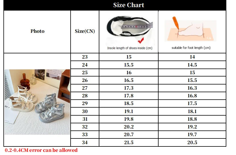 Girl Sandals Summer New Kids Fashion Hollow-out Causal Shoes Princess Versatile Sweet Bowknot Children Open-toe Beach Sandals