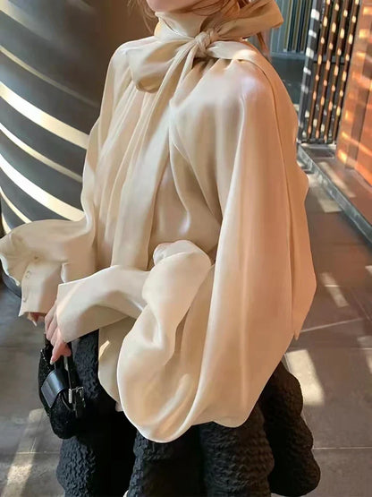 Elegant Women's summer shirts & blouses casual woman 2023 tops top women White shirt blouse blusas long sleeve shirt & blouse
