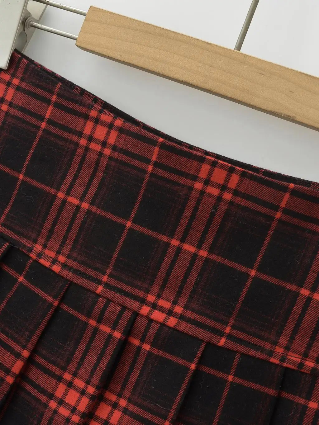 Summer Mini Skirts For Woman Korean Fashion Red Plaid Skirts Women Y2k Skirts Pleated Pleated Skirts Vintage Preppy Style