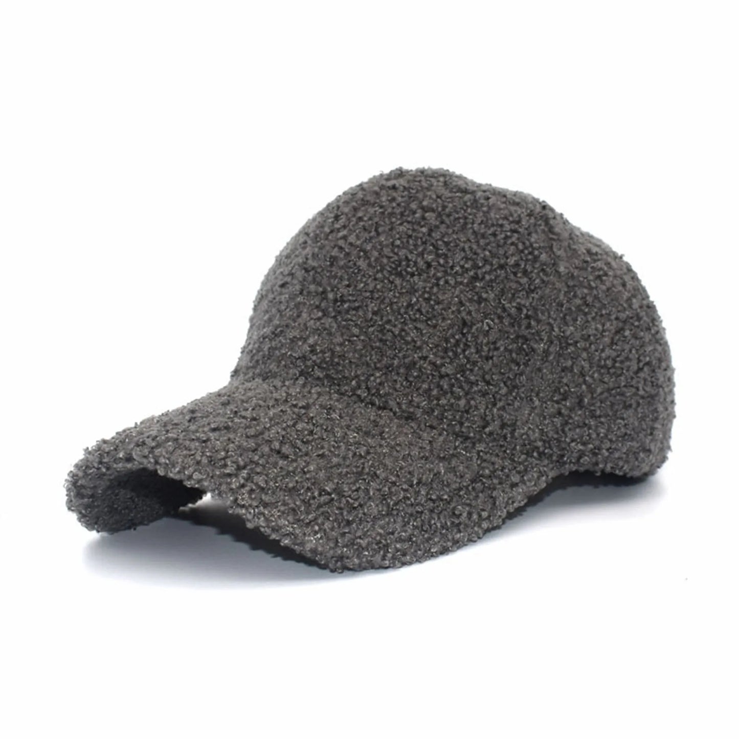 Baseball Cap New Winter Windproof Lamb Wool Caps Warm Caps Women Men Plush Simple Hat Casual Comfortable Outdoor Hats