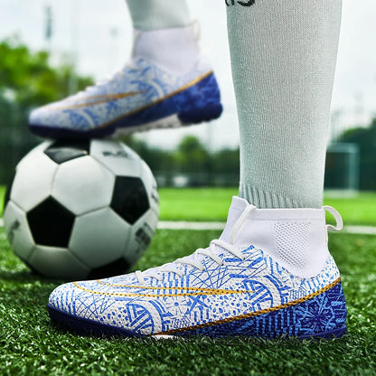 New Men Women Professional Soccer Shoes Unisex Futsal High-quality Football Boots Ultralight Hot Sale Cleats TF/FG Sneakers