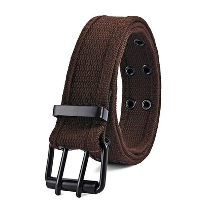 Men Belts Canvas Nylon Webbing Belt Fashion Casual Designer Unisex Belts High Quality Sports Military Strap Cargo Pants Belt