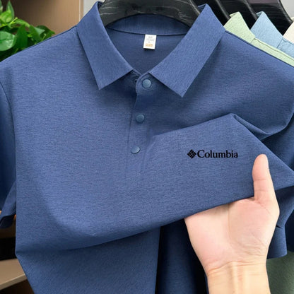 Bestselling fashion brand summer new designer simple letter embroidered breathable polo shirt mens exquisite and comfortable top