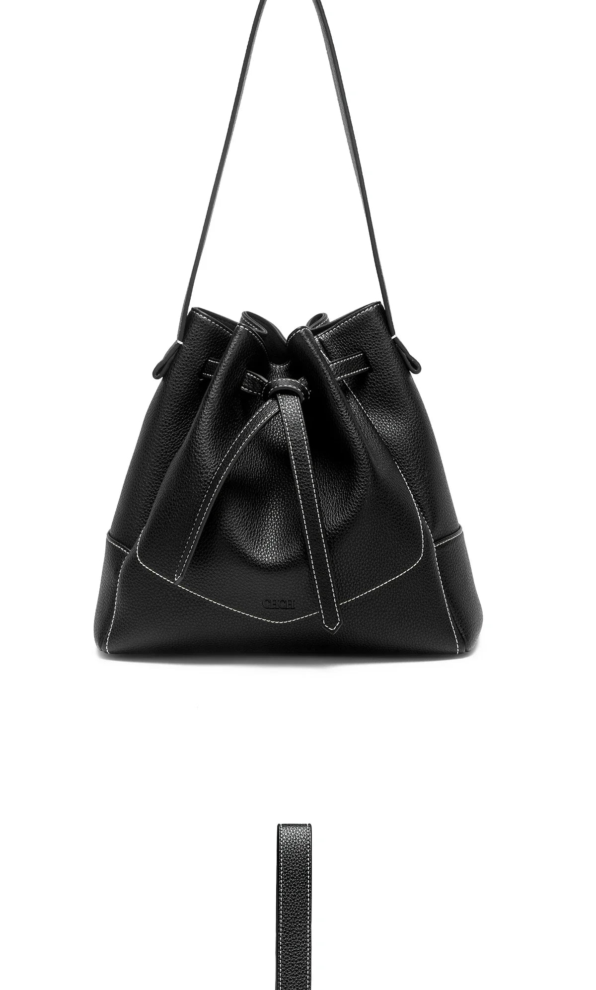 Woman Drawstring Bag Blue Spring Simple Black Casual Women's Bags Mommy Shopping Girl