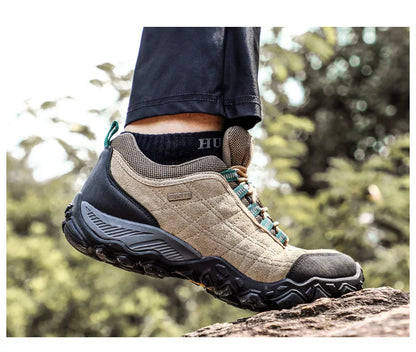 Hiking Shoes Mens Luxury Designer Winter Climbing Trekking Sneakers for Men Leather Outdoor Sports Work Man Shoes