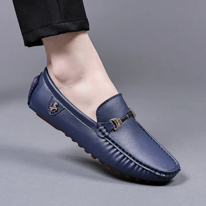 Men Loafers Shoes Formal Dress Shoes Business Casual Shoes for Men Wedding Party Office Shoes Soft PU Leather Loafers Men