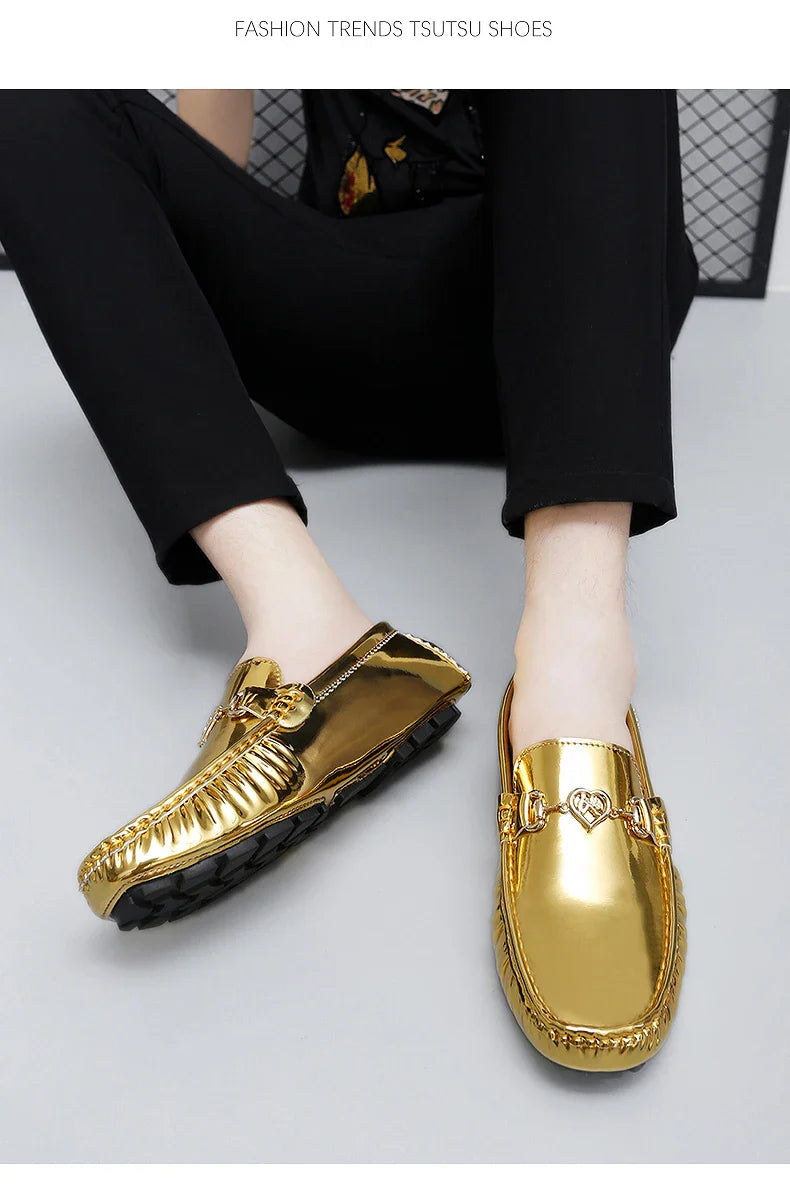 Shoes Women's 2025 New Soft Sole Slip-On Lazy Loafers Handmade Trbottomy Easiest for Match Men's Casual Driving Shoes