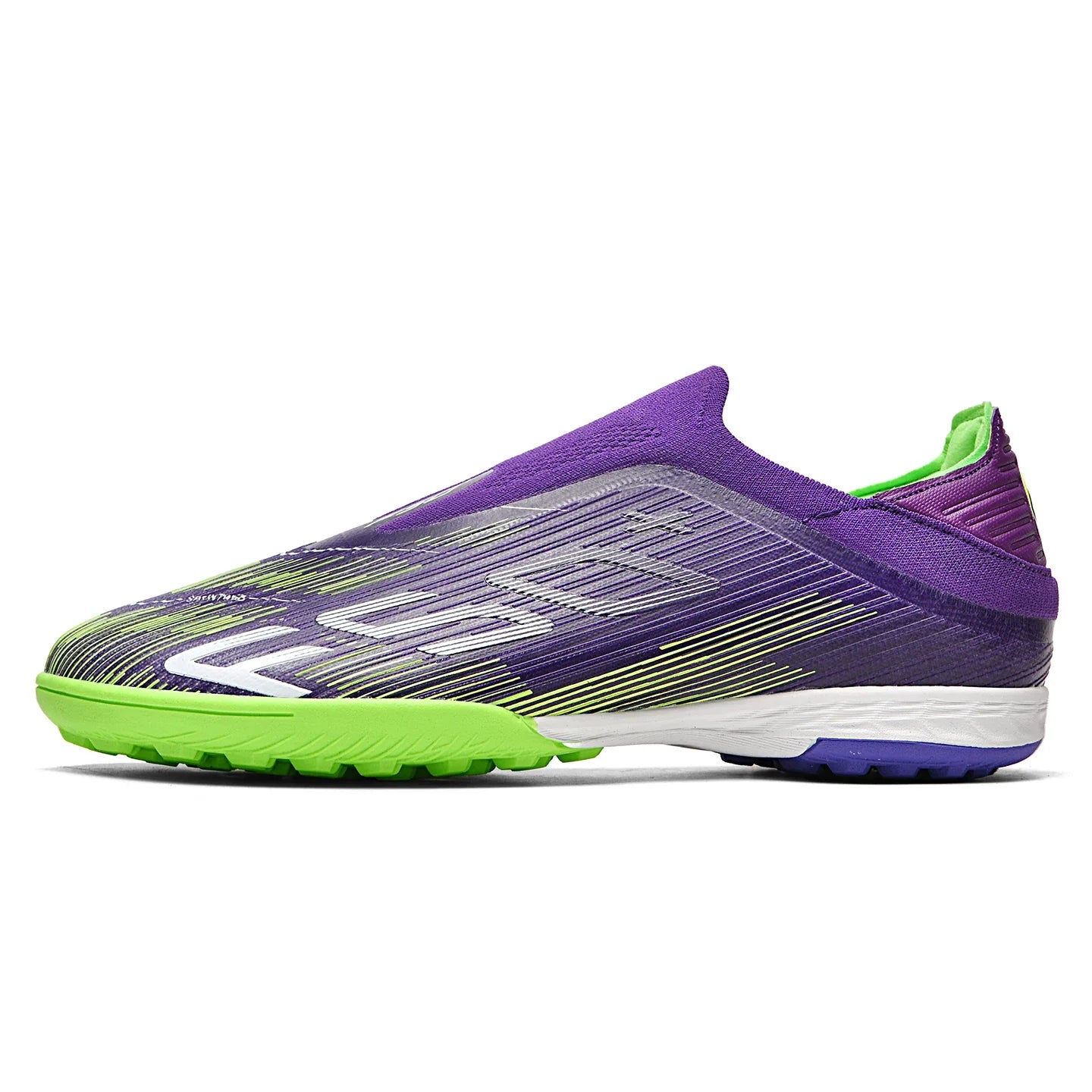 Without-lace F50+ Mens Soccer Shoes Boys Training Non-Slip Turf Soccer Cleats TF/FG Football Sneakers Chuteira Campo 35-45