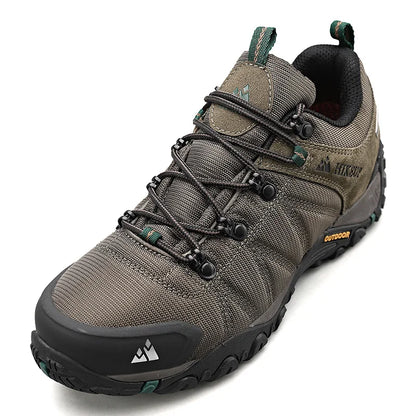 Non-slip Men Hiking Shoes Breathable Outdoor Wear Resistant Splashproof Climbing Men Sneaker Tourism Mountain Shoes
