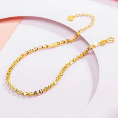 18k gold phoenix-tail bracelets for women yellow gold / rose gold bracelet