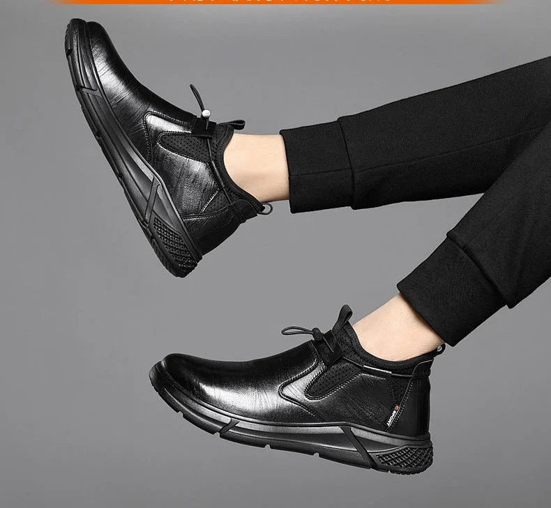 Fashion Safety Shoes Men's Work Steel Toe Caps Male Indestructible Protective Shoes Puncture-Proof Security Footwear Work Boots