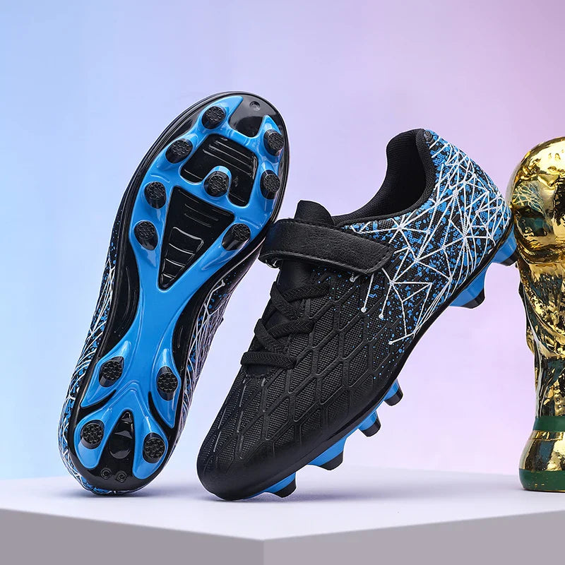 New Men Kids Soccer Shoes Cleats Match Grass Boys Professional Football Boots Ultralight Non-Slip Training Shoes Drop Shipping