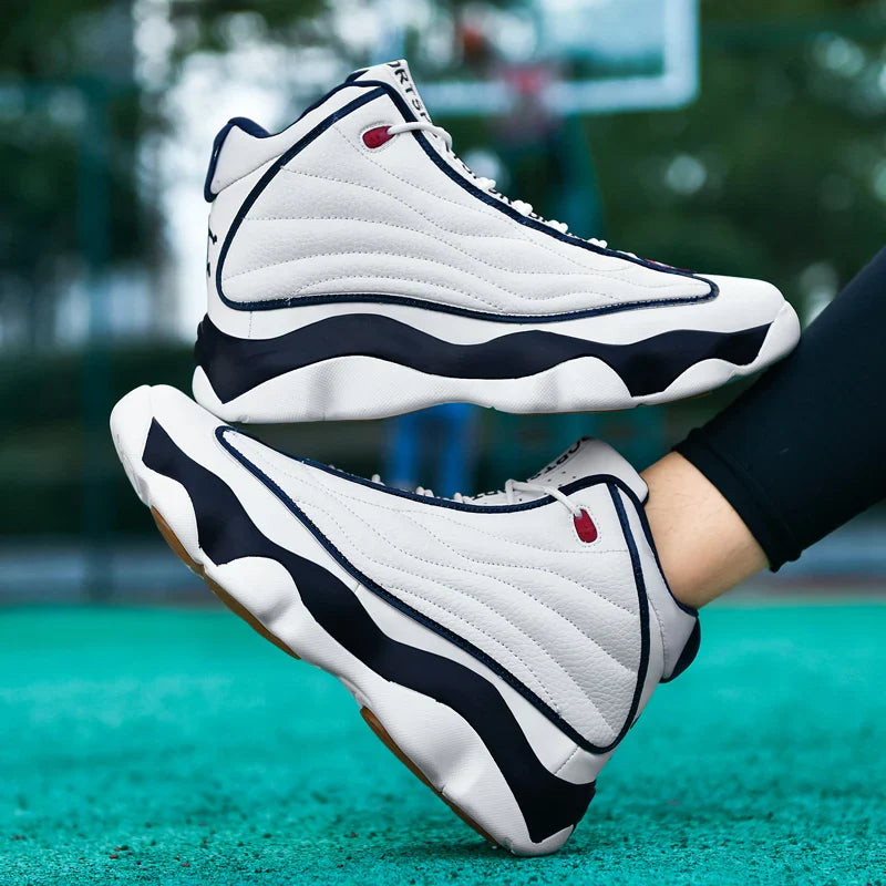Men's casual outdoor sports classic practical basketball shoes trendy, soft, comfortable, anti-skid and wear-resistant outsole