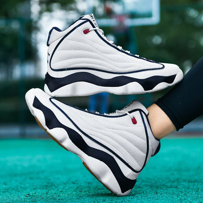 Men's casual outdoor sports classic practical basketball shoes trendy, soft, comfortable, anti-skid and wear-resistant outsole