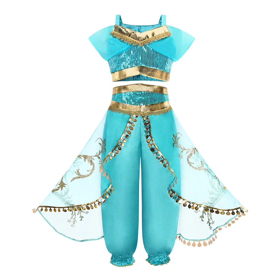 Cinderella Anna Elsa Costume Children Princess Dress for Girls Kids Cosplay Snow White Christmas Carnival Party Disguise Outfit