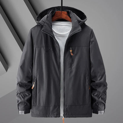Casual Warm Military Tactical Coat Men Large Size Jacket Autumn Winter Padded Thickened Outdoor Punching Hiking Jacket Men's Top