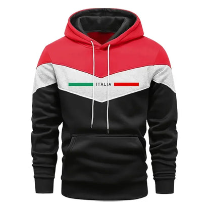Casual Mens Tracksuit Print Sweatshirts Outdoors Fitness Sports Jogging Mens Clothing Hot Sales Warm Single Piece Hoodie Pants