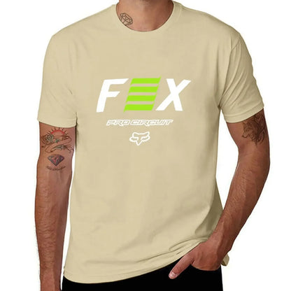 Fox-Clothing-Pro-Circuit-Short-Sleeve-Tech-Tee T-Shirt quick drying baggy shirts sublime anime shirts men