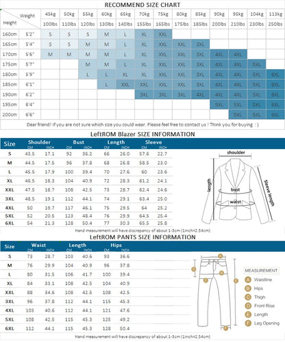 S-5XL ( Blazer + Pants ) Men's High-end Brand Formal Double Breasted Suit Gray 2 Piece Set Wedding Dress Plaid Suit Groom Party