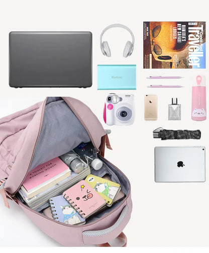 Backpack School Bag Girl Back Pack For Children Kid Child Teenager Female Class Schoolbag Primary Women Bagpack Teen Bookbag Kit