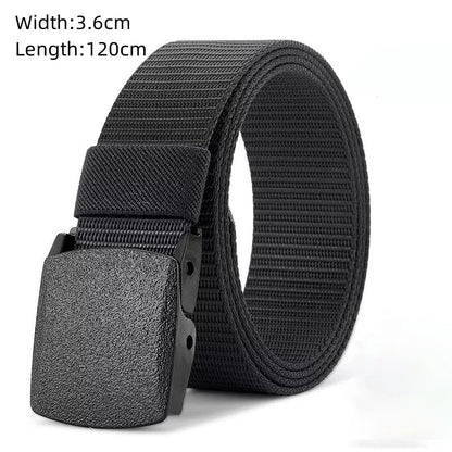 Men's Belt Outdoor Hunting Tactics Belt Multi functional Buckle Nylon Belt High Quality Marine Corps Canvas Belt