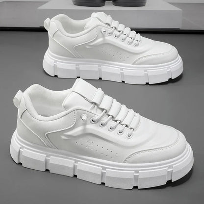 New Casual Shoes for Men 2025 Men's Oxford Shoes Retro Luxury Leather Shoes Fashion Breathable Sneakers Handmade Platform Boot